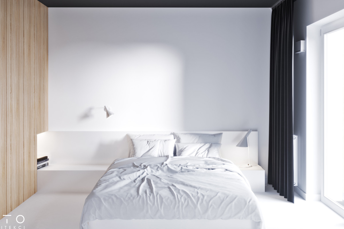 Minimalistyczne mieszkanie 55 m² Warszawa